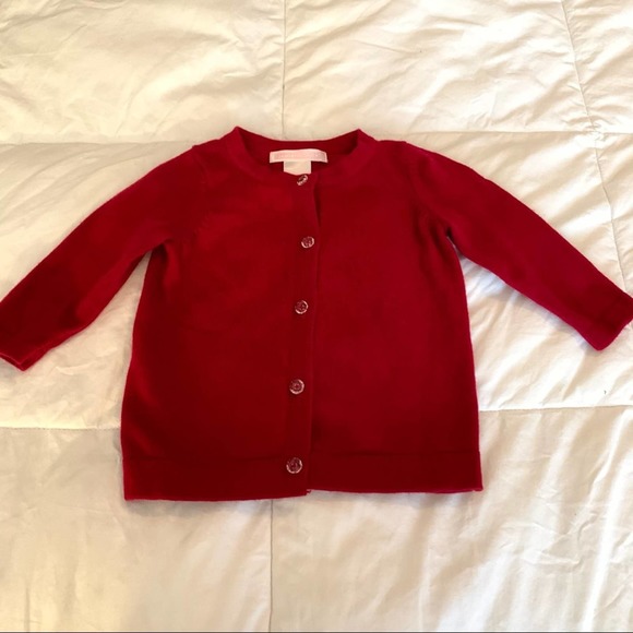 Janie and Jack Other - Janie & Jack Red Cardigan Sweater
